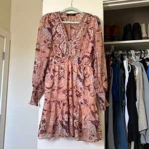 o.p.t  long sleeve dress